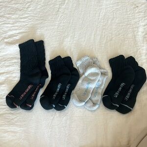Lot Of 4 Le Bon Shoppe Swing & Ballet Socks